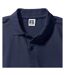 Polo À Manches Courtes Homme Bleu Marine Russell-4