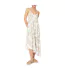 Womens/ladies Leaf Print Dress Sand Armani Exchange-1