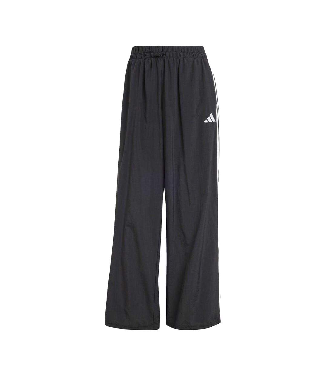 Womens/ladies Essentials Tracksuit Bottoms Black White Adidas-2