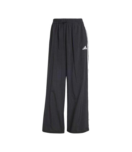 Womens/ladies Essentials Tracksuit Bottoms Black White Adidas