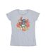 Disney Femmes/Les femmes Lilo And Stitch Ohana Pineapple Cotton T-Shirt (Gris sportif) - UTBI25804-1