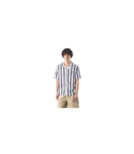 Mens Marshall Regular Short-sleeved Shirt Navy Pretty Green