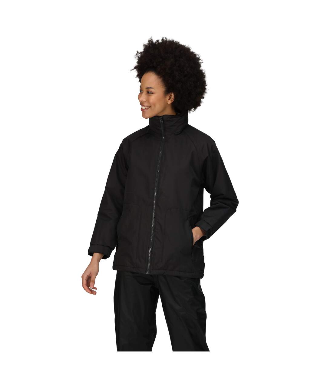 Veste imperméable coupe-vent femmes noir Regatta-3