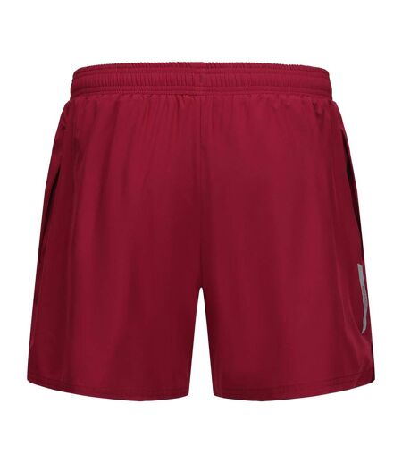 Short De Course Homme Rouge Baie Karrimor