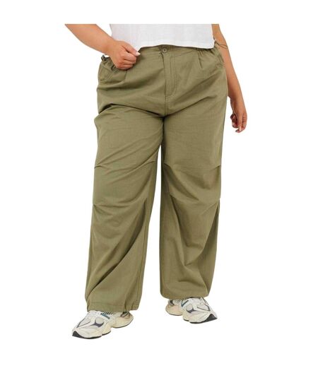 Pantalon À Poches Femme Vert Kaki Brave Soul