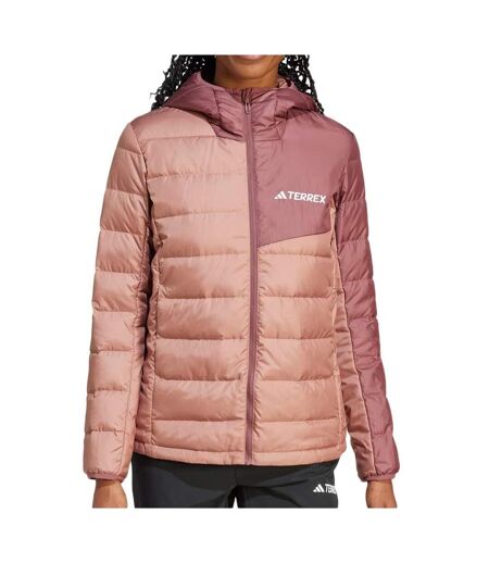 Doudoune rose femme adidas down