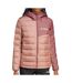 Doudoune rose femme adidas down-1