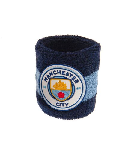 Manchester City FC - Bracelets - Adulte (Bleu / Bleu ciel) (One Size) - UTBS3695