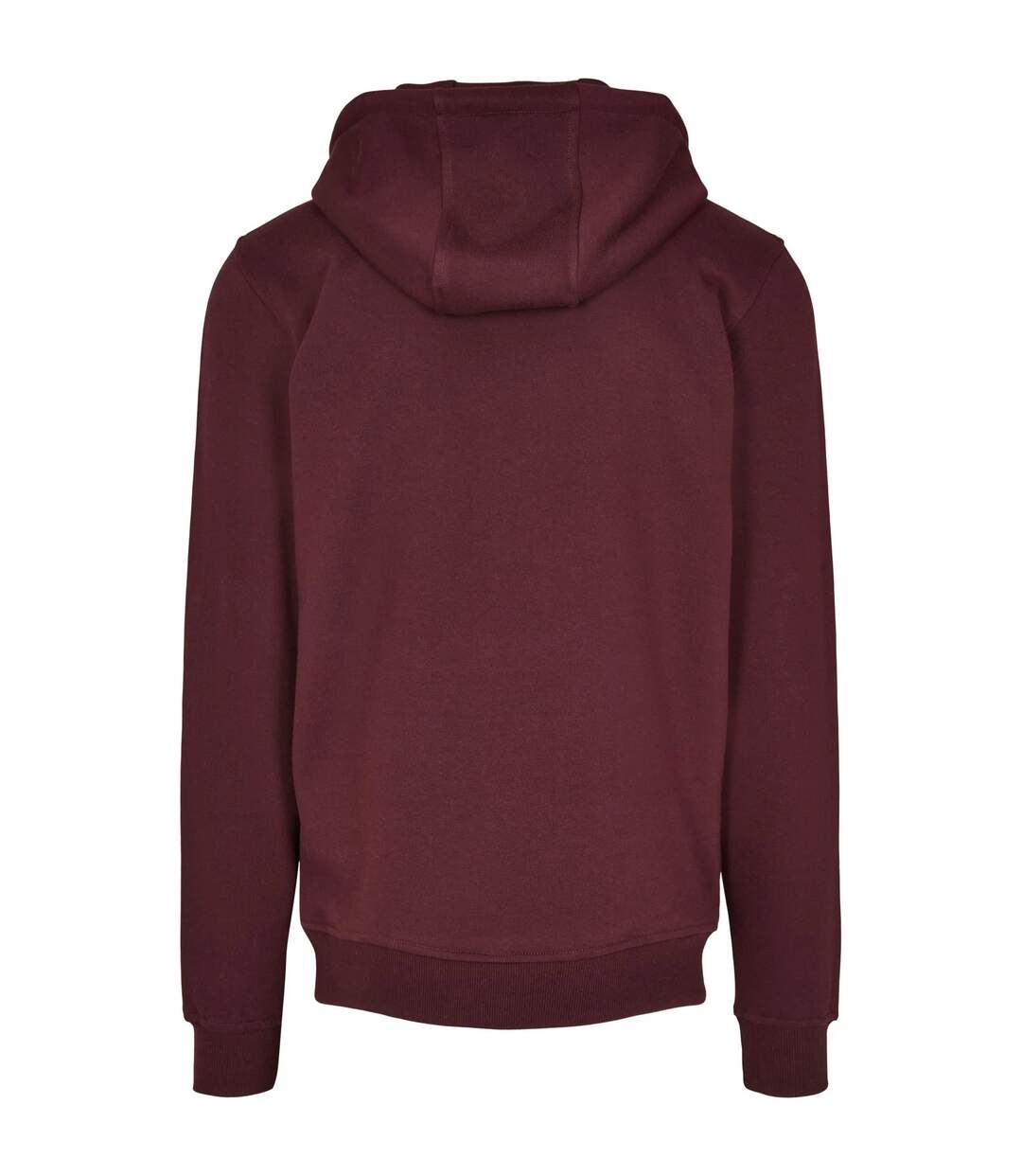 Sweat À Capuche Basic Homme Rouge Bordeaux Urban Classics-2