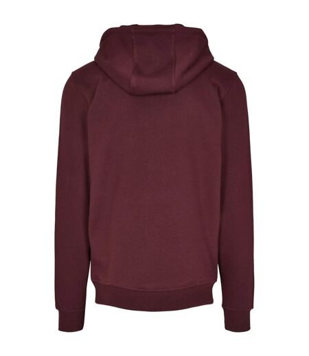 Sweat À Capuche Basic Homme Rouge Bordeaux Urban Classics
