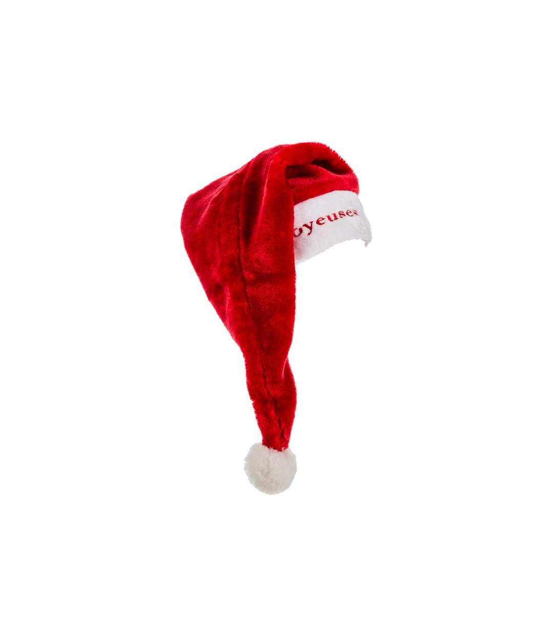 Chapeau de Noël Long Brodé 65cm Rouge-1