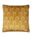 Wisteria velvet square cushion cover one size gold Furn