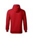 Mens Cape Hoodie Red Malfini-2
