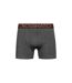 Pack Of 3  Mens Chasma Boxer Shorts  Charcoal Crosshatch-3