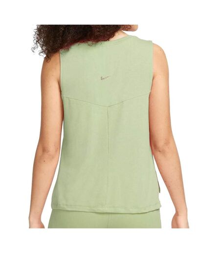 Débardeur Vert Femme Nike Tank - L