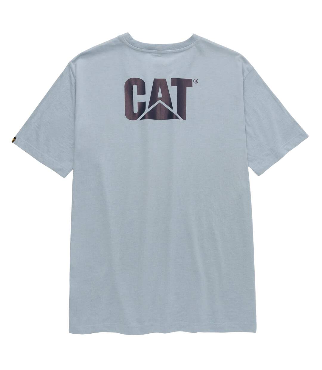T-shirt trademark homme bleu gris chiné Caterpillar-2