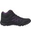 Chaussures De Marche Edgepoint Femme Noir Violet Foncé Regatta-3