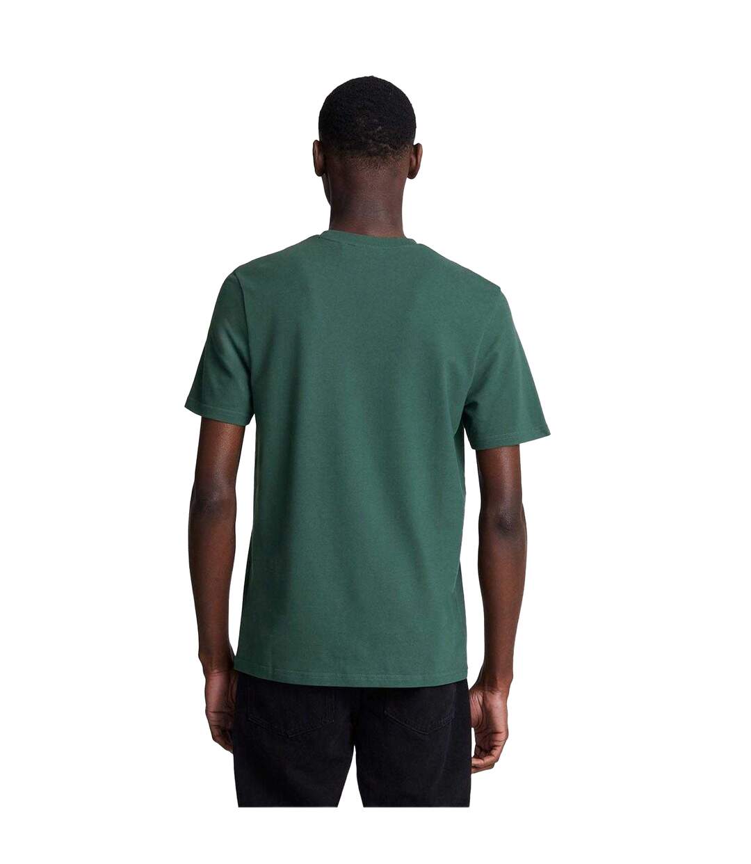 T-shirt Homme Bleu Sarcelle Lyle & Scott-3