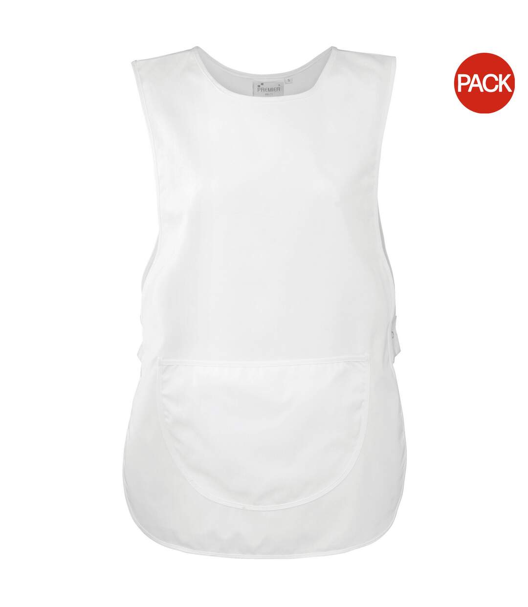 Tabliers avec poche femme xl blanc Premier-1