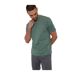 Mens Textured Crew Neck Regular T-shirt Dark Forest Threadbare-2