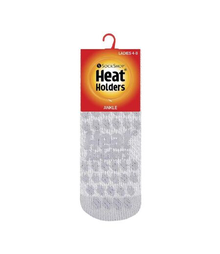 Chaussettes Femme Basses Thermiques Antidérapantes