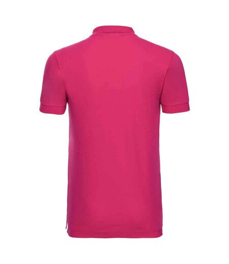 Polo homme fuchsia Russell