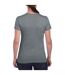 Gildan Ladies/Womens Heavy Cotton Missy Fit Short Sleeve T-Shirt (Graphite Heather)
