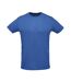 T-shirt Sprint Adulte Bleu Roi SOLS-1