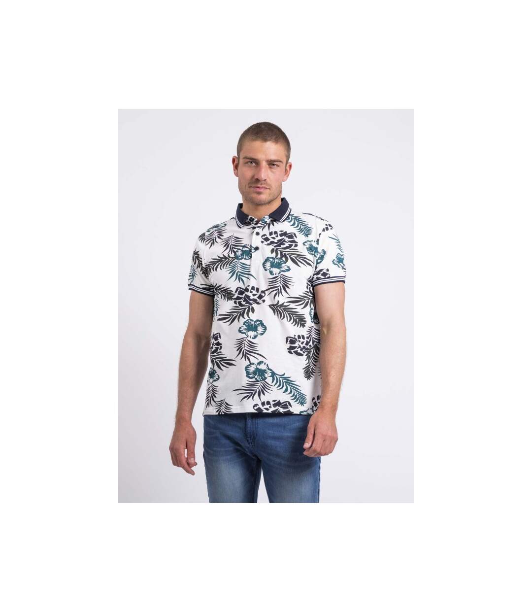 Polo manches courtes motifs PABANA-1