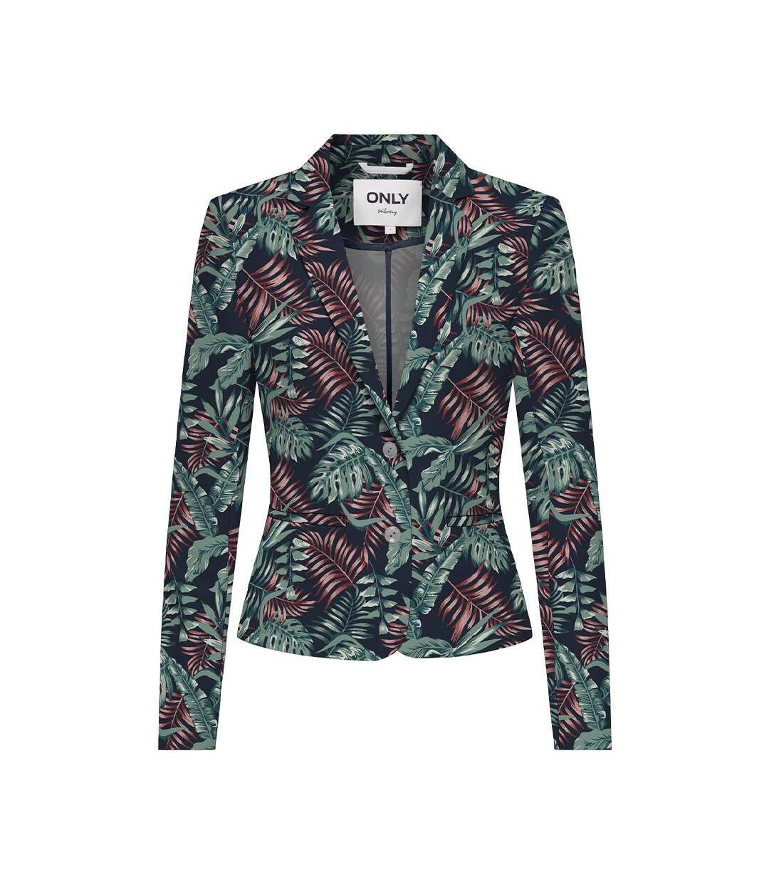 Blazer Marine/Vert Femme Only Tadia - L-1