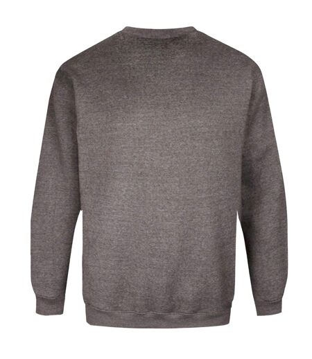 Duke Mens Rockford Kingsize Sweat Crew Neck Jumper (Grey) - UTDC105