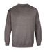 Duke Mens Rockford Kingsize Sweat Crew Neck Jumper (Grey) - UTDC105-2