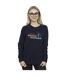 Disney Sweatshirt Femme/Ladies Lightyear Last Space Ranger Text (Bleu marine) - UTBI25229-2