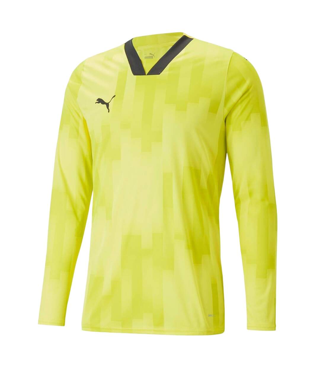 Mens Teamtarget Long-sleeved Goalkeeper Jersey Yellow Puma-2