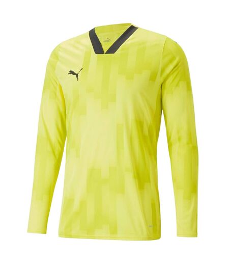 Mens Teamtarget Long-sleeved Goalkeeper Jersey Yellow Puma