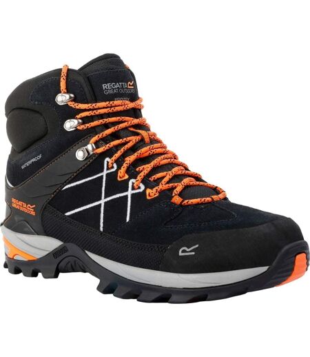 Bottines De Marche Samaris Pro Homme Cendre Orange Vif Regatta