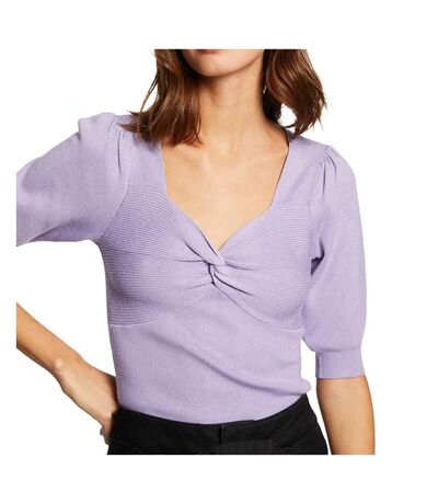 Pull Mauve Femme Morgan Nana - S