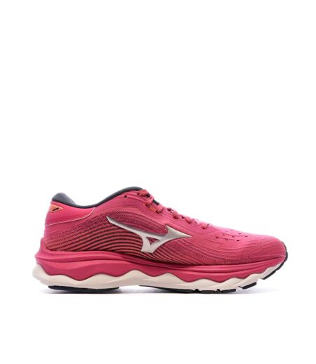 Chaussures de Running Rose Femme Mizuno Wave Sky 5