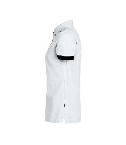 James Harvest Womens/Ladies Antreville Polo Shirt (White)