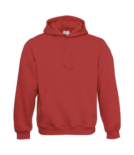Sweat-shirt à capuche - mixte homme ou femme - WU620 - rouge