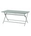 Table de jardin pliante rectangulaire 6 places GREENSBORO - Vert olive-1