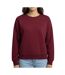 Sweat bordeaux femme calvin klein jeans archive-1
