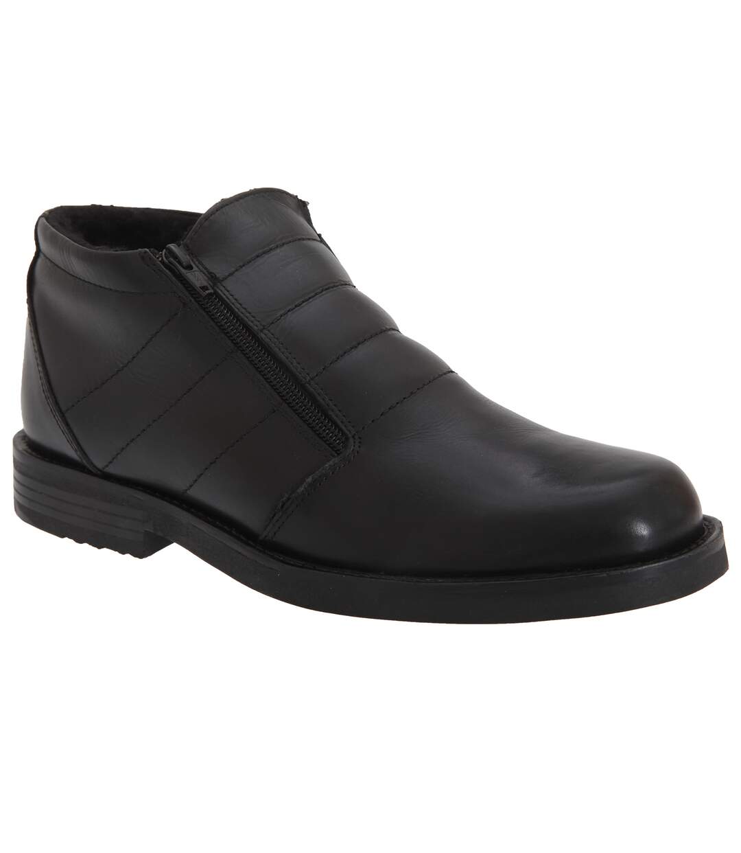 Bottines à doublure thermique homme noir Roamers-1