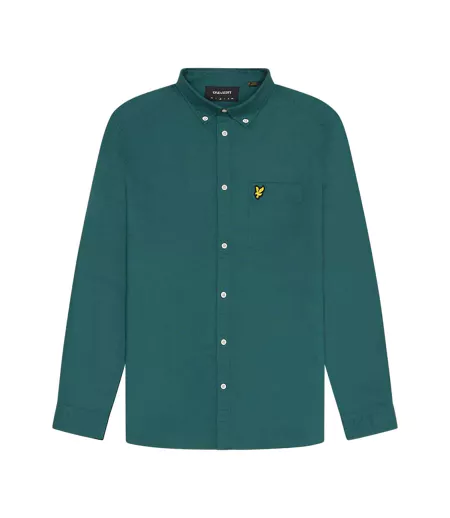 Chemise Unie Homme Vert Lyle & Scott