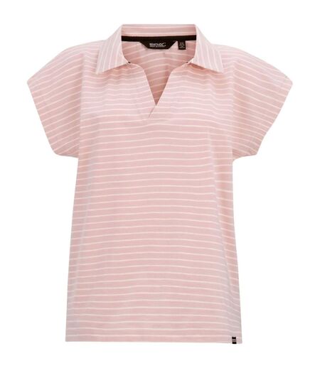 Womens/ladies Lorana T-shirt Pink Haze White Regatta