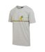 T-shirt cline homme gris argenté Regatta