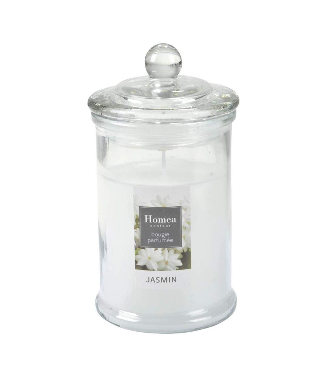Bougie Parfumée Bocal Essentiel II 15cm Jasmin-1