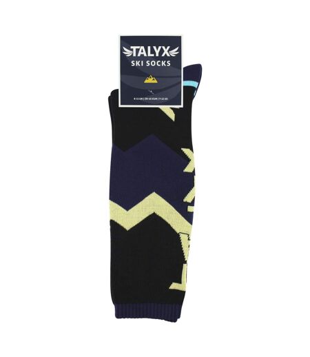 1 Pack Mens Ski Socks Cushioned Thermal Moisture Wicking Winter Sports Socks