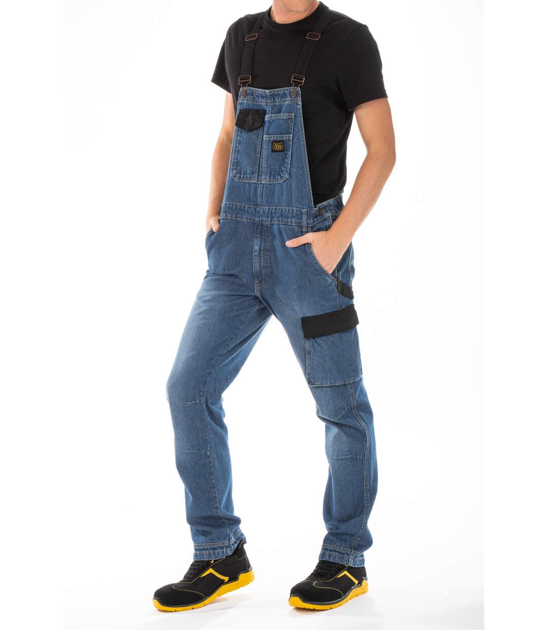 Salopette de travail en jeans JIMMY 'Rica Lewis'-2