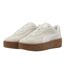 Womens/ladies Club Era Ii Suede Platform Trainers Alpine Gum Puma-4